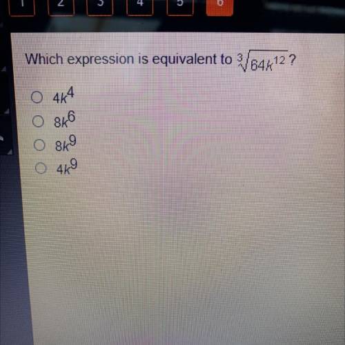 Which expression is equivalent to 3/64612?
846
849
449
