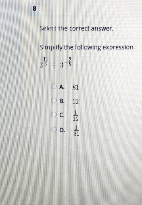 Simplify the following expression. Pls help me. Im a 9th grader that cant algebra correctly.