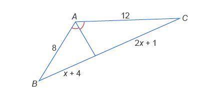 PLEASE HELP ASAP
What is value of x?
Enter your answer in the box.
x = ?