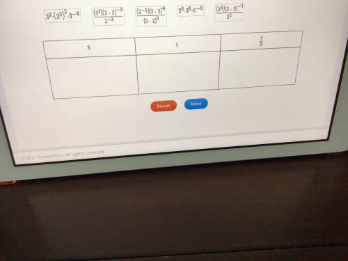 Simplify each exponential expression using the properties of exponents and match it to the correct