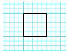 WILL GIVE BRAINLEST

Below is a square shown with a side length of 5 units.Given a scale drawing o