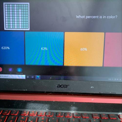 What percent is in color?
