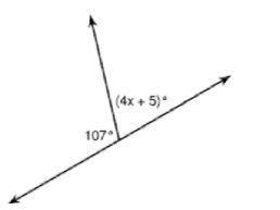 Form the equation and solve to find what X is.