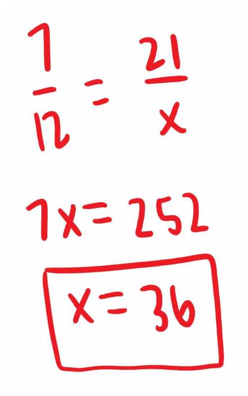 3b) Determine the value of the unknown.

7:12 = 21:
Your answer
This is a required arection