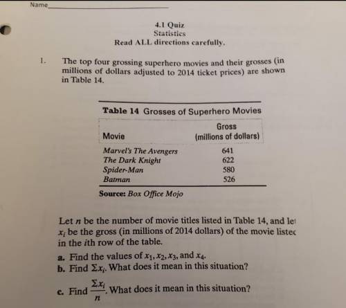 I need help with my stat quiz