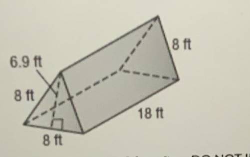 FIND THE SURFACE AREA