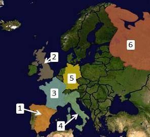 Analyze the map below and answer the question that follows.

A political map of Europe. Countries