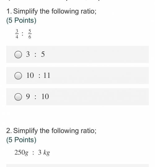 Answer to question 2 and 1 plsss