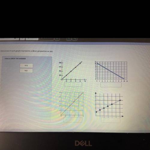 Determine if each paragraph represents a direct proportion or not