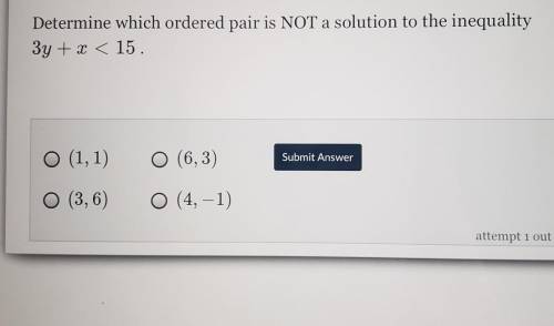 Math test question.​