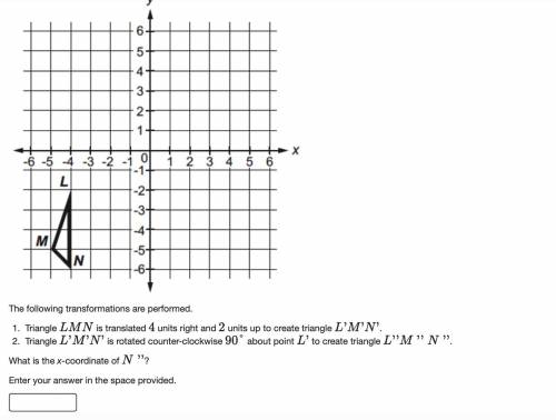 What is the x coordinate of N ''