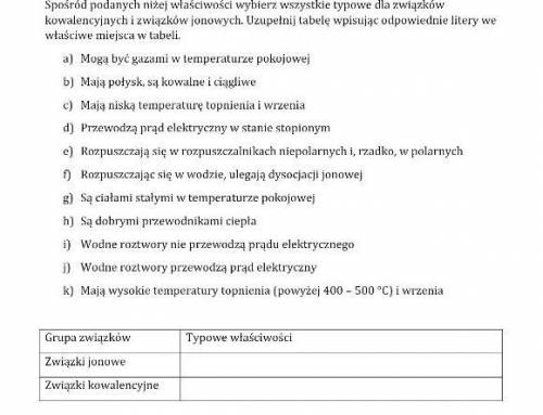 Pomoże ktoś z chemii? Błagam mam do jutra do 8:00