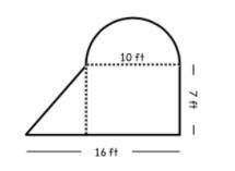 Find the area of this composite figure step by step