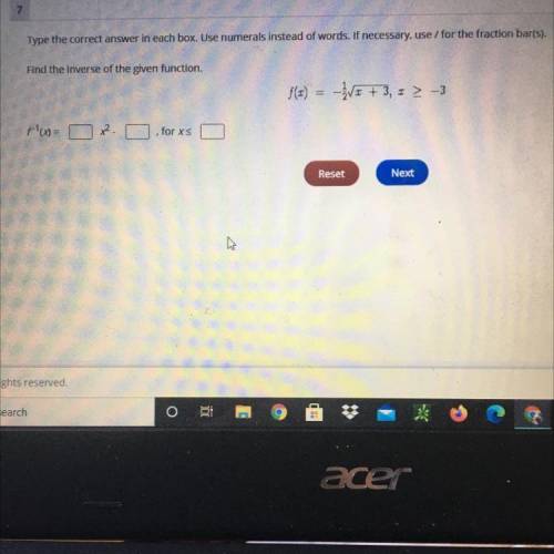 PLEASE HELP!!! Type the correct answer in each box. Use numerals instead of words. If necessary, us