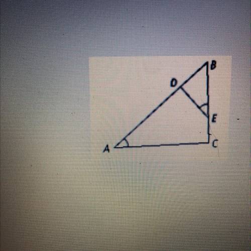 If the triangle are similar, write a similarity

statement and tell whether you would use
AA simil