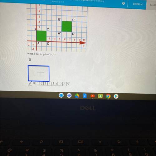 6

5
B'
C'
3
B
с
A'
D'
3
4
5
6 7 8
9 10
A
D
-2
-1
-2
What is the length of CC' ?
B
89