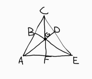 In △ABC, G is the centroid and BE = 21. Find BG and GE.