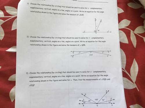 Can anyone help with any? (asap please)