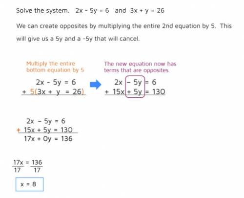 `Systems of Equations: Solving by Elimination Error(s) Analysis****

May I have an answer with an