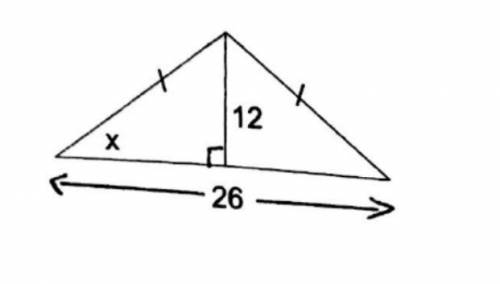 HELP: What does x equal? Round to the nearest degree.