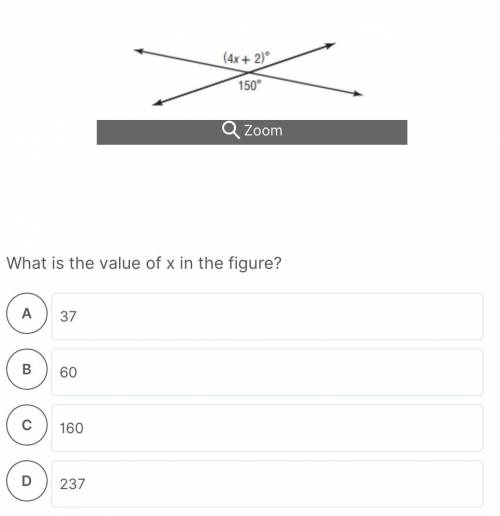 What is the value of x in the figure please help I’ll give you brainliest :)