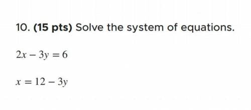 Hi help rn plss
this is a system of equations question
