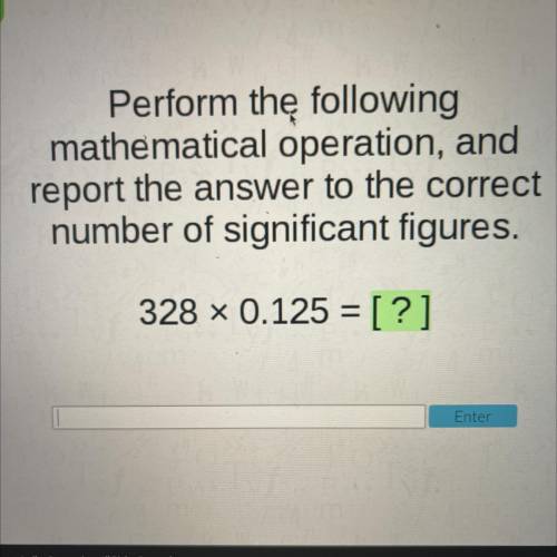 Report the answer to the correct number of significant figures...please help:)