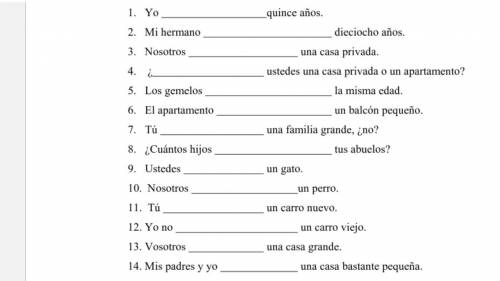100 POINTS AND BRAINLIEST! FORMS OF TENER FOR SPANISH!
please and thank you if you help :)