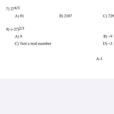 Please help with question 8! BRAINLIEST to correct answer! (C is incorrect)