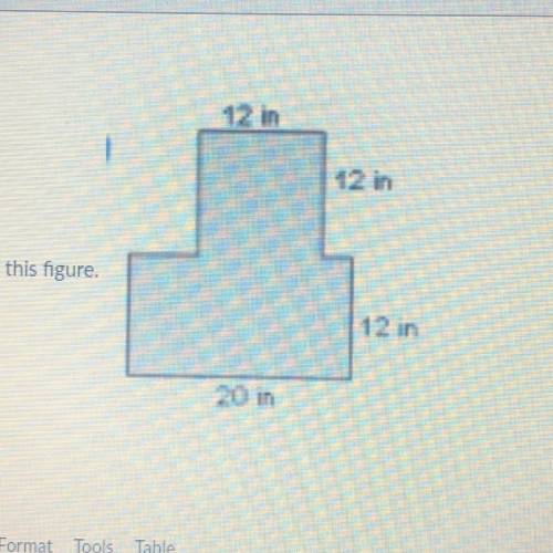 Find the perimeter of this figure.