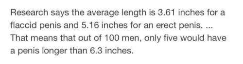What is the average size of a males private part? This is for my health class in five grade pls help