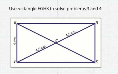 What is the area of rectangle FGHK? ANSWER WITH STEPS
