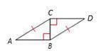 Determine whether enough information is given to prove that the triangles are congruent

1. Yes
2.