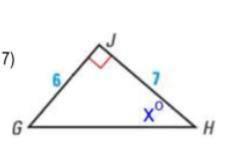 Solve for x. Round your answer to the nearest tenth.