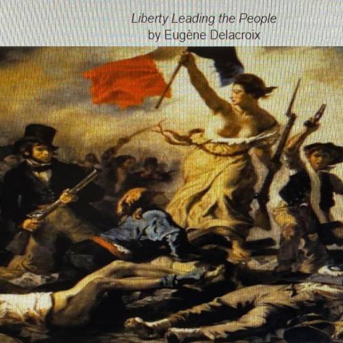 How does the message of this painting relate to the French Revolution?