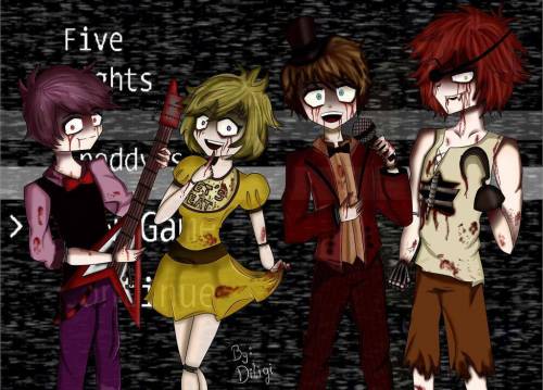 This is what fnaf an the aftons is :D