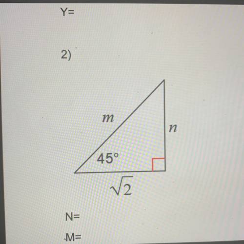 Solve the triangle show your work