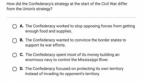 Q 3 confederacy strategy