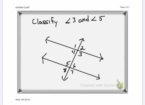 What is : classify <3 and <5