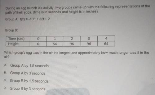HELP ASAP TIMED!! ALL I KNOW IS THAT IT ISNT C!​