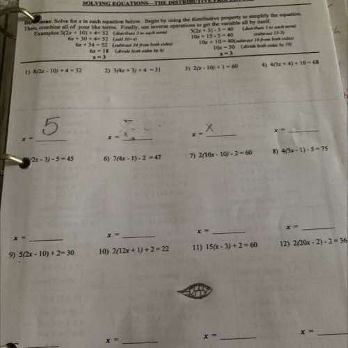 Math homework pls help!:)