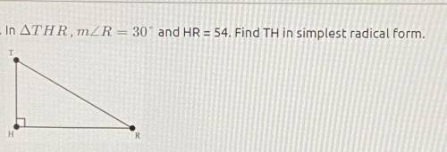 Help I will be marking brainliest!!!

A. 18√3
B. 56√3
C. 36√3
D. 56
Show work, if possible. Thanks