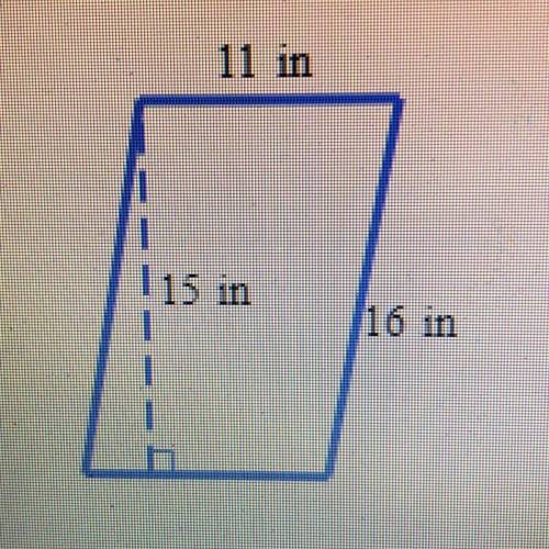 Find the area of this parallelogram