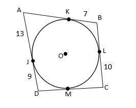 Find the perimeter of quadrilateral ABCD