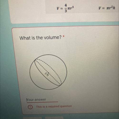 I will give brainlist to whoever gives me the correct answer What is the answer for a sphere with t