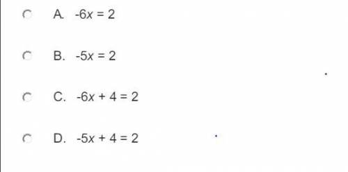 Which equation is equivalent to 2-2(3x - 1)=2