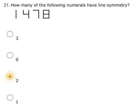 Can a line have lines of symmetry like the first line in the picture