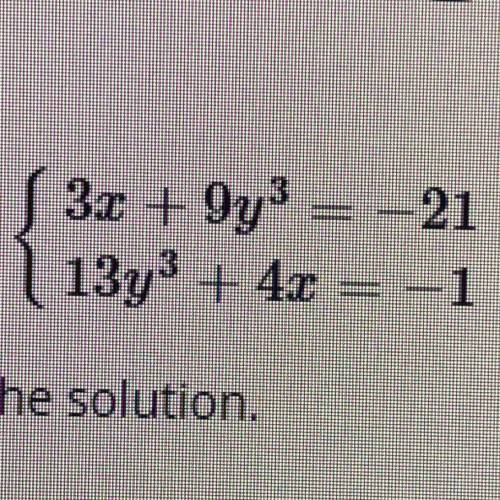 I need to solve this with substitution and have it in an ordered pair... help!