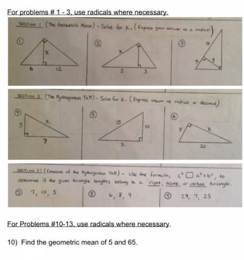 How do I solve for x and express my answer as a radical