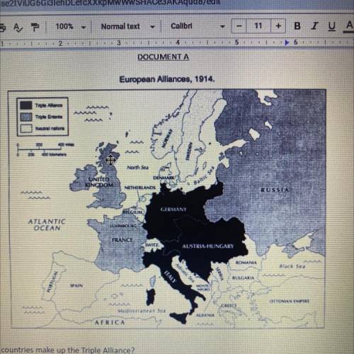 How could you use this map to describe a cause of World War I?